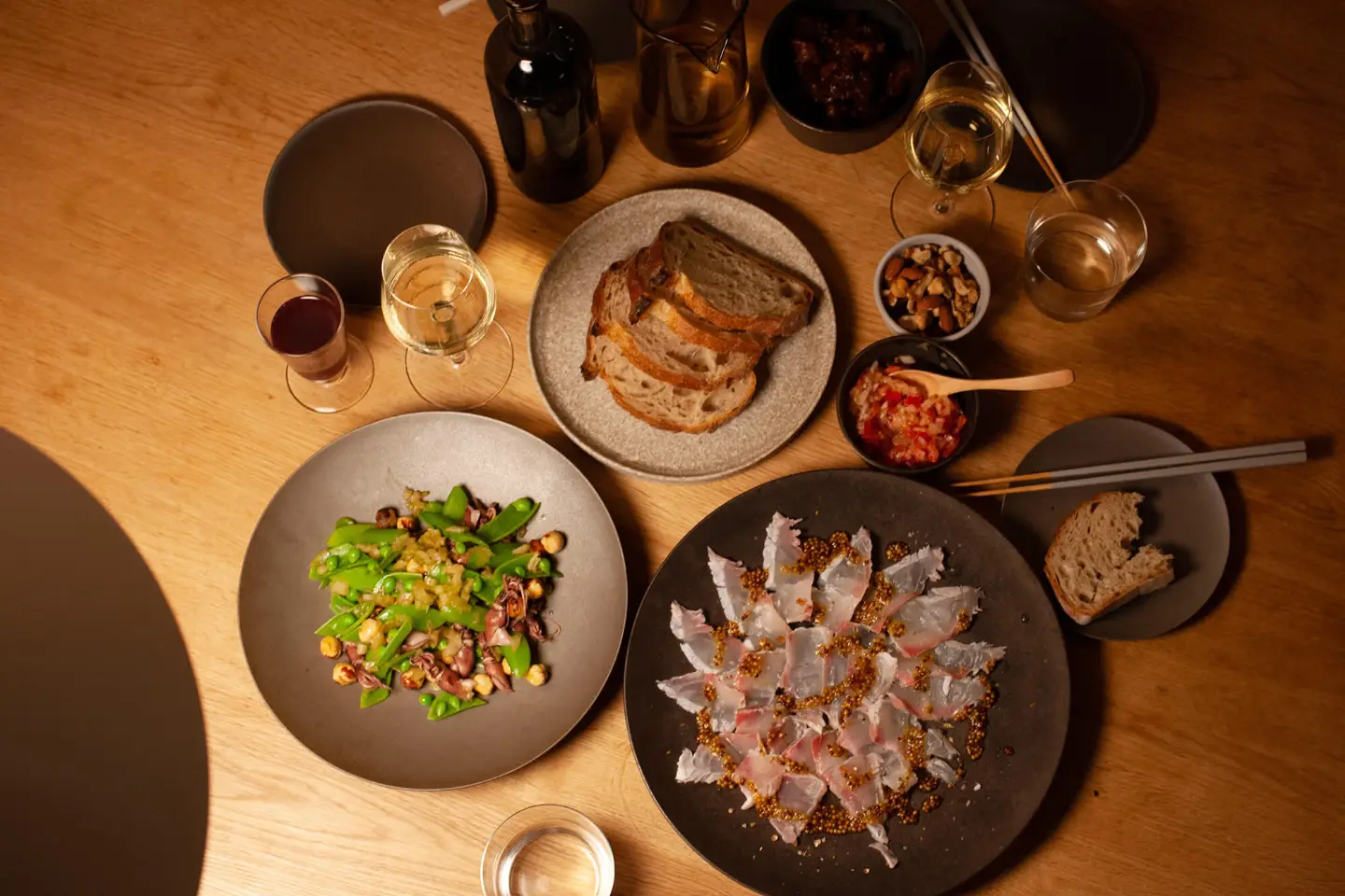 Stoneware Plate / L / White